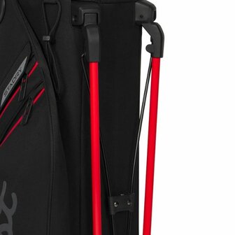 Titleist Players S4 Stadry Standbag Zwart Rood