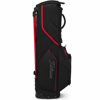 Titleist Players S4 Stadry Standbag Zwart Rood