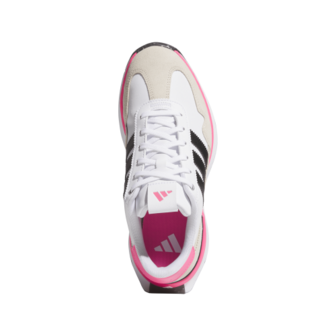 Adidas Dames S2G 26 Textile Spikeless Golfschoenen Wit-Roze