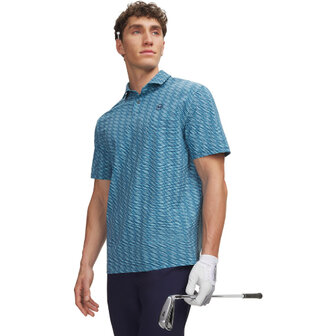 Under Armour Drive Chill Polo Deuces Stripe