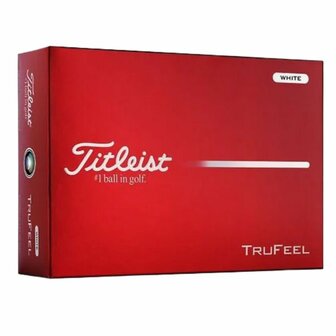 Titleist TruFeel Golfballen Wit 2026