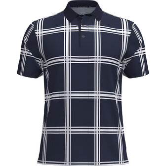 Under Armour ArmourDry Polo Fairway Plaid Navy