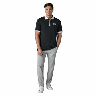 Callaway Premium Blocked Heren Golfpolo Graphite