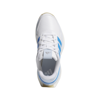 Adidas Dames S2G 26 Leather Spikeless Golfschoenen Wit-Blauw