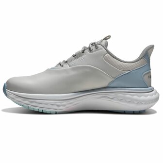 Footjoy Quantum Dames Golfschoenen Grijs Wit Blauw