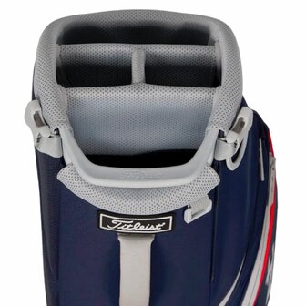 Titleist Players S4 Standbag Navy Wit Rood