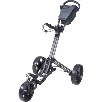 Fastfold Tri-Go Golftrolley Grijs Zwart