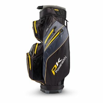 Powakaddy Cartbag DRI-tech Gun metal Geel 2026