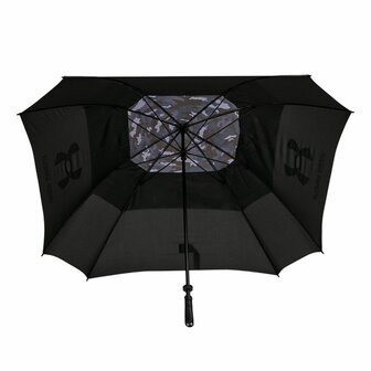 Under Armour Golf Paraplu Double Canopy Zwart
