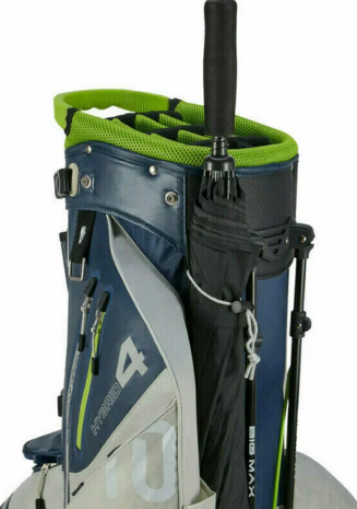 Big Max Aqua Hybrid 4 Standbag Navy Grey Lime