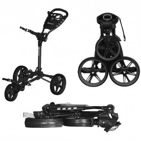Fastfold Slim Golftrolley Zilver