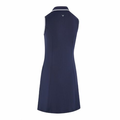 Callaway Women's Golf Dress Solid Sleeveless Navy