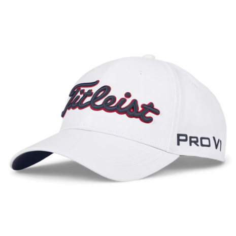 Titleist Tour Performance cap Wit/Navy/Rood 2025