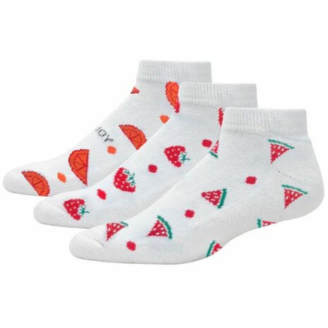 Footjoy Dames Golfsokken 3 Paar Fruit