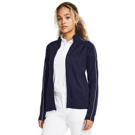 Dames Midlayer Under Armour FZ Navy