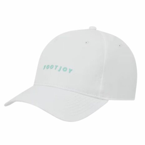 Footjoy Fashion Cap Wit Groen