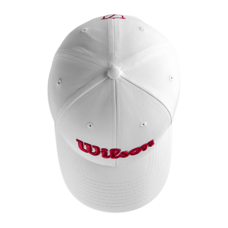 Wilson Pro Tour Cap Wit/Rood