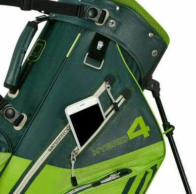 Big Max Aqua Hybrid 4 Standbag Forest Green LIme