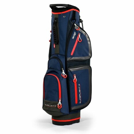 Masters Superlight 7 Cartbag Navy Rood
