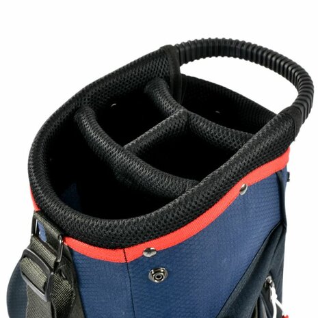 Masters Superlight 7 Cartbag Navy Rood