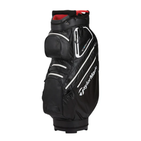 Taylormade TM23 Cartbag Storm Dry Waterproof Zwart/Rood