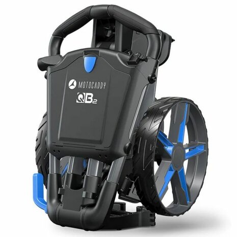 Motocaddy QB2 3 Wiel Golftrolley Zwart Lime