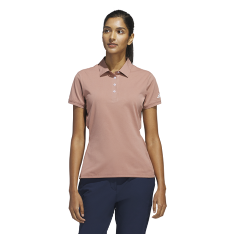 Adidas Ultimate365 Tour Twistknit Dames Poloshirt Clay