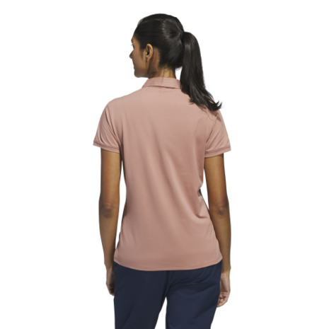 Adidas Ultimate365 Tour Twistknit Dames Poloshirt Clay