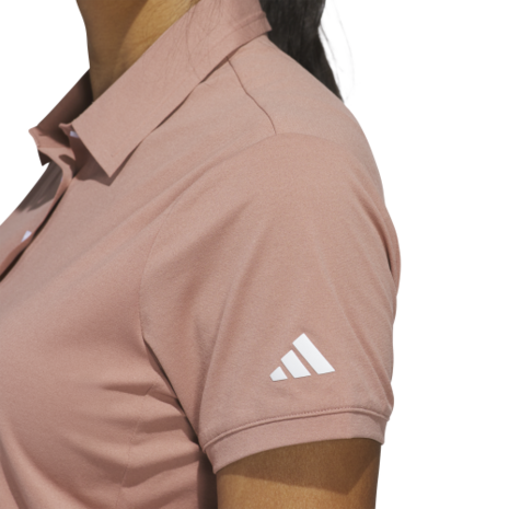 Adidas Ultimate365 Tour Twistknit Dames Poloshirt Clay