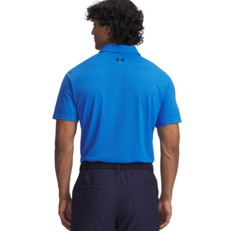 Under Armour T2G Printed-Polo Blue Atlantis
