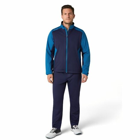 Callaway Stormlite 3 Waterdichte Heren Golf Regenjas Navy Blauw
