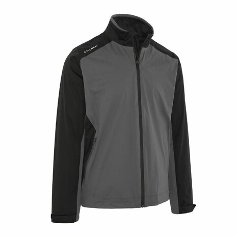 Callaway Stormlite 3 wasserdichter herren-Golf-Regenmantel Schwarz Grau