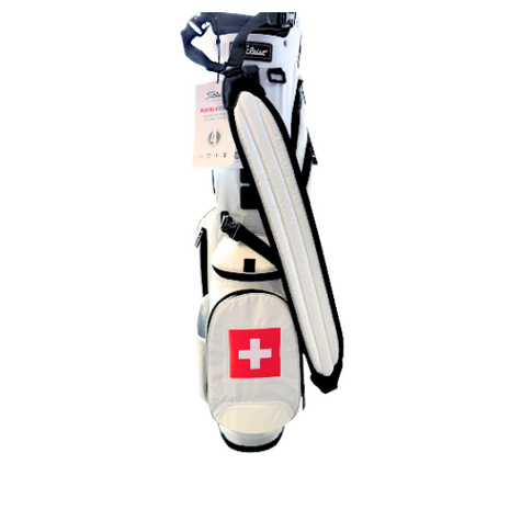 Titleist Players 4 Plus Stadry Standbag Wit Rood