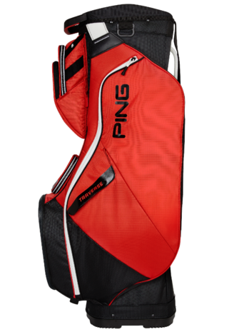 Ping Cartbag Traverse Rood Zwart