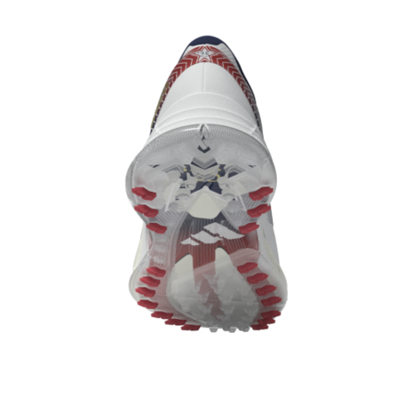 Adizero ZG Spikeless Heren Golfschoen Wit Navy