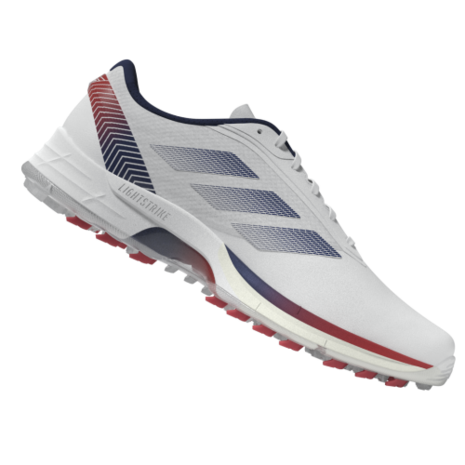 Adizero ZG Spikeless Heren Golfschoen Wit Navy