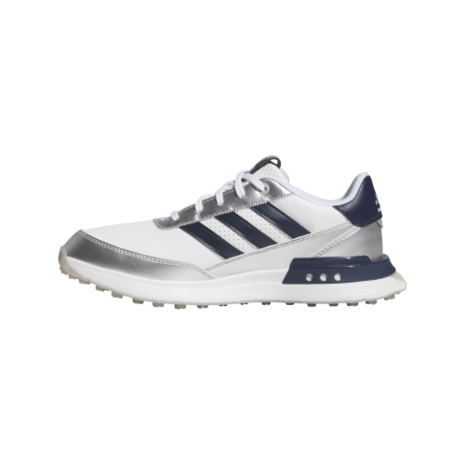 Adidas S2G SL Leather 25 Dames Golfschoenen Wit Navy Zilver