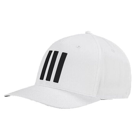 Golf Cap Adidas 3 Streifen Weiß