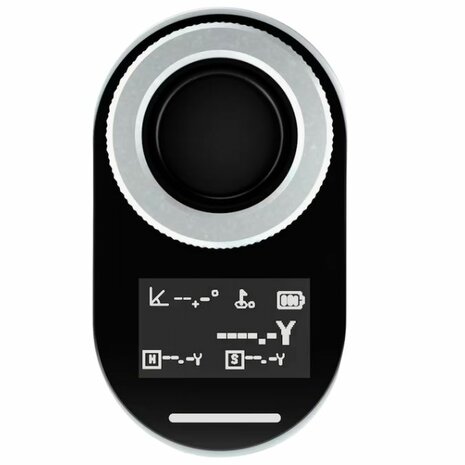 Zoom Focus D Afstandsmeter Zwart Zilver