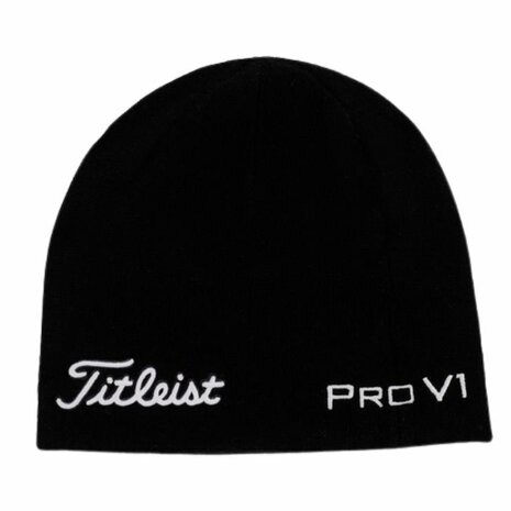 Titleist Tour Merino Beanie Zwart