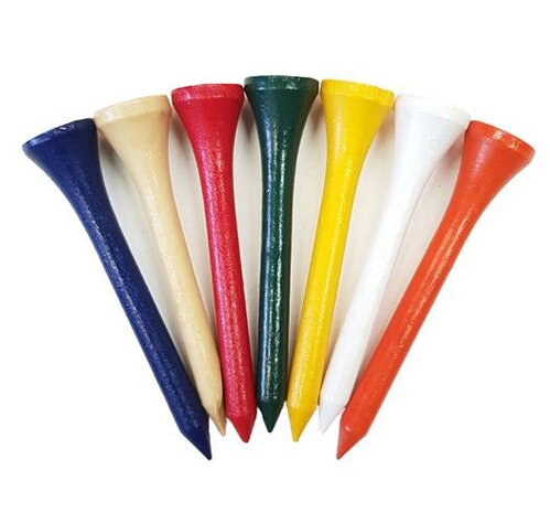 Masters Mixed Bamboo Tees 70 mm 1000 Stuks