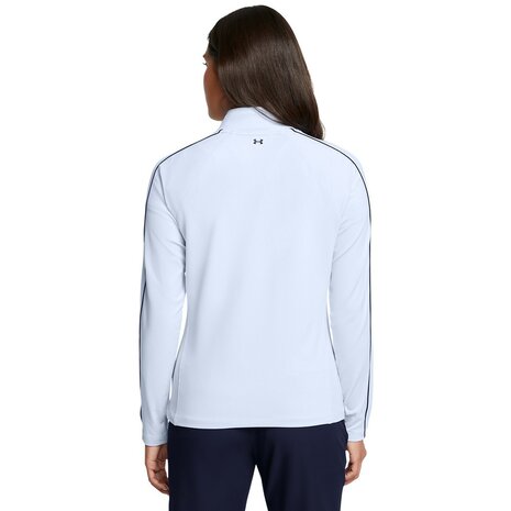 Dames Midlayer Under Armour FZ Nimbus Blue Maat S