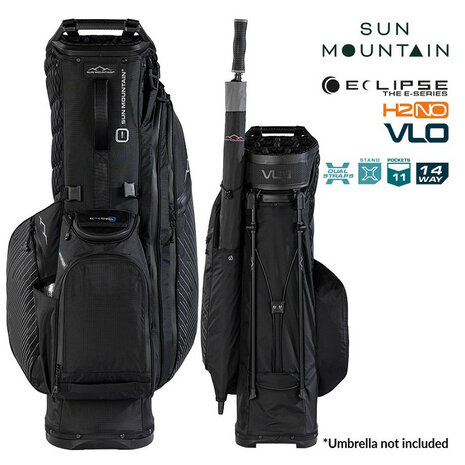 Sun Mountain E 4-5 H2NO Lite 14-Way Zwart