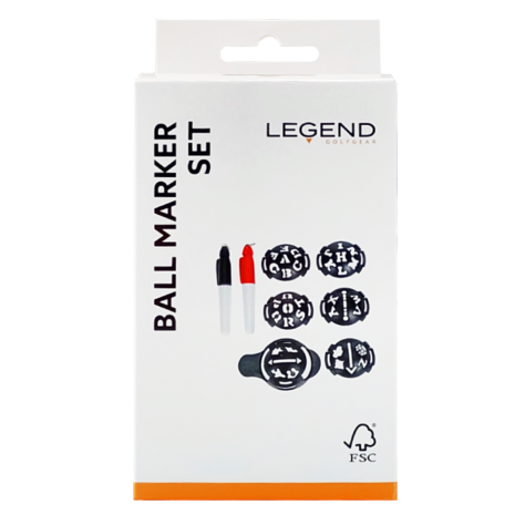 Legend Ball Marker Set Deluxe