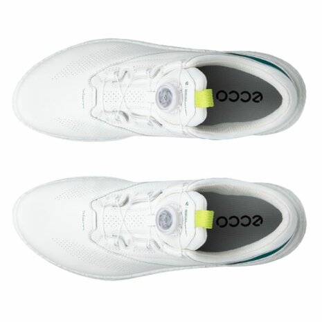 Ecco M Golf Biom C5 BOA Wit Bay Groen Heren Golfschoenen