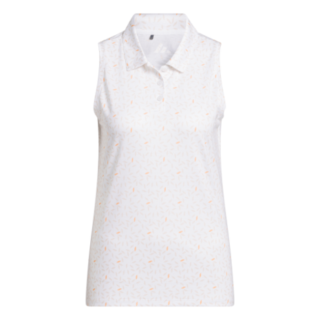 Adidas W Ultimate Printed Dames Mouwloze Polo AOP
