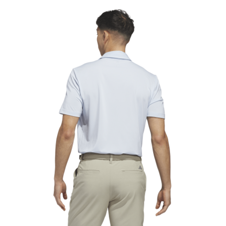 Adidas Heren Golfpolo Ultimate 365 Lichtblauw