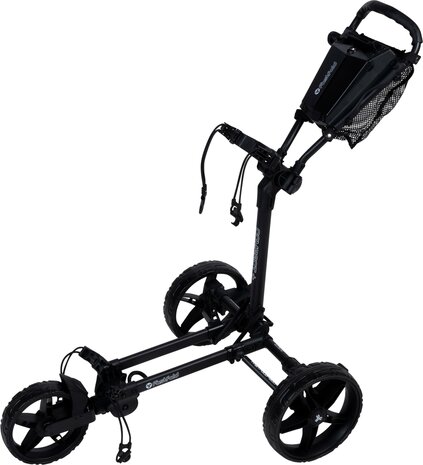 Fastfold Trolley Compact+ Zwart 3-Wiel