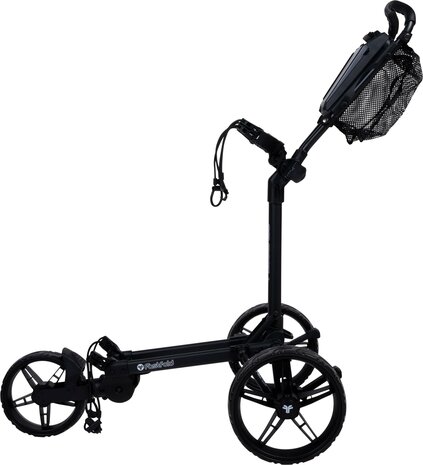 Fastfold Trolley Compact+ Zwart 3-Wiel