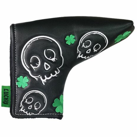 Legend Putter Headcover Lucky Zwart Groen